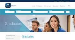 Desktop Screenshot of gradplus.com.au